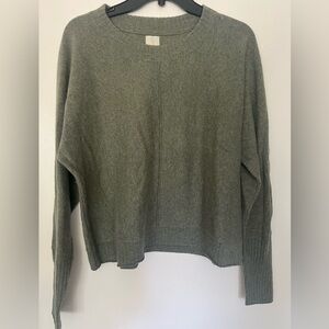 Joie Soft Gray Green Cashmere Knit